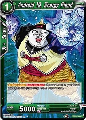 Android 19, Energy Fiend - BT9-041 - Card Masters