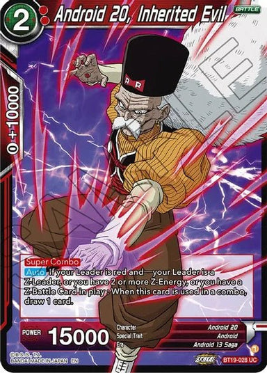 Android 20, Inherited Evil - BT19-028 - Card Masters
