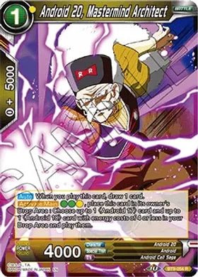 Android 20, Mastermind Architect - BT9-054 R - Card Masters