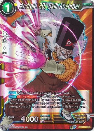 Android 20, Skill Absorber - BT13-116 - Common - Card Masters