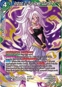 Android 21 Full Power Counter BT20-145 SR - Card Masters