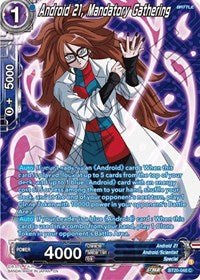 Android 21 Mandatory Gathering Silver Foil - Card Masters