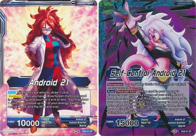 Android 21 | Self -Control Android - XD2-01 - Card Masters