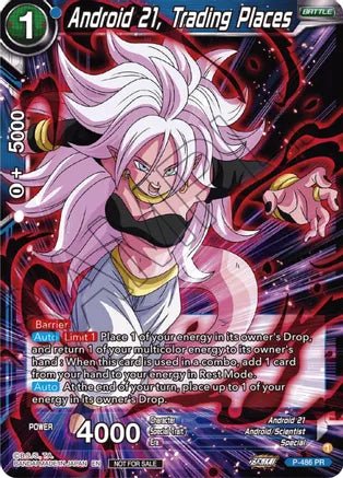 Android 21, Trading Places - P-486 - Card Masters