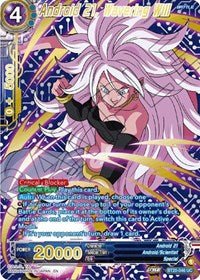 Android 21 Wavering Will Gold Stamped - Card Masters