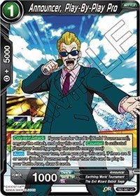 Announcer, Play-By-Play Pro - TB2-067 - Card Masters