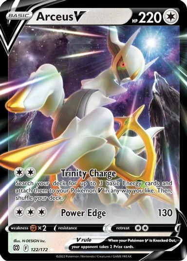 Arceus V - 122/172 - Card Masters