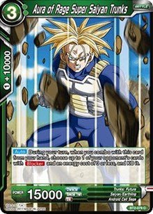 Aura of Rage Super Saiyan Trunks - BT2-079 - Card Masters