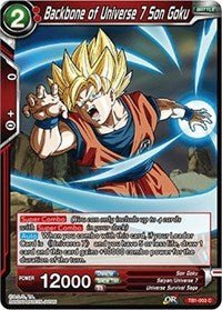 Backbone of Universe 7 Son Goku TB1-003 - Card Masters