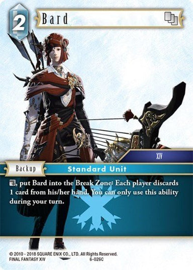 Bard 6- - Card Masters
