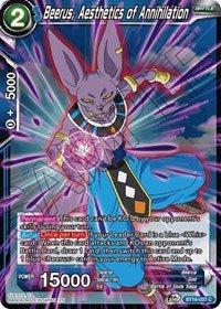 Beerus, Aesthetic of Annihilation - BT16-037 - Card Masters