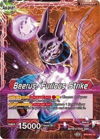 Beerus // Beerus, Furious Strike - BT8-002 - Card Masters