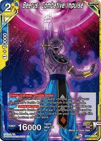 Beerus, Combative Impulse - BT16-128 R - Card Masters