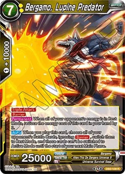 Bergamo, Lupine Predator - DB2-109 R - Card Masters