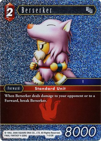 Berserker - 7-013R - Rare - Card Masters