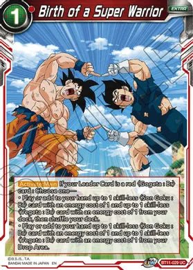 Birth of a Super Saiyan Warrior - BT11-029 - 2nd Edition - Card Masters