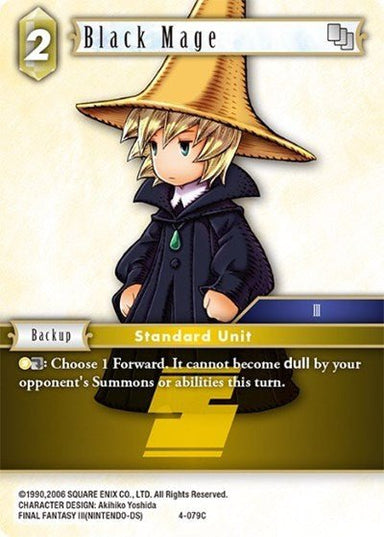 Black Mage 4-079C - Card Masters