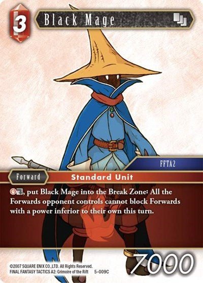 Black Mage 5- - Card Masters