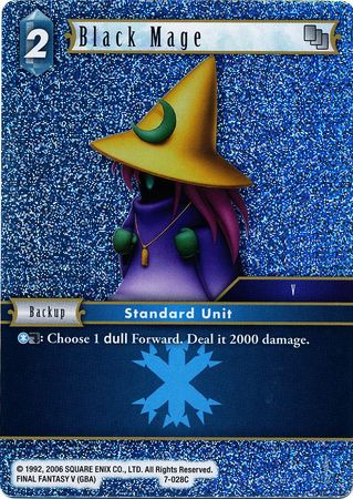 Black Mage - 7-028C - Common - Card Masters