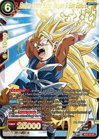 Broken Limits Super Saiyan 3 Son Goku - SD2-02 - Card Masters