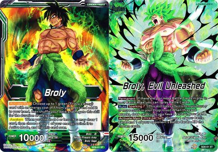 Broly | Broly, Evil Unleashed - SD8-01 - Card Masters