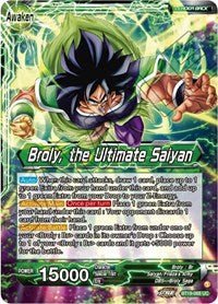Broly // Broly, the Ultimate Saiyan - BT19-068 - Card Masters