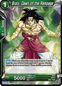 Broly, Dawn of the Rampage (Reprint) - BT1-076 - Card Masters