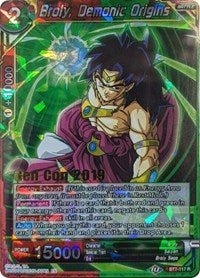 Broly, Demonic Origins (Gen Con 2019) - Card Masters