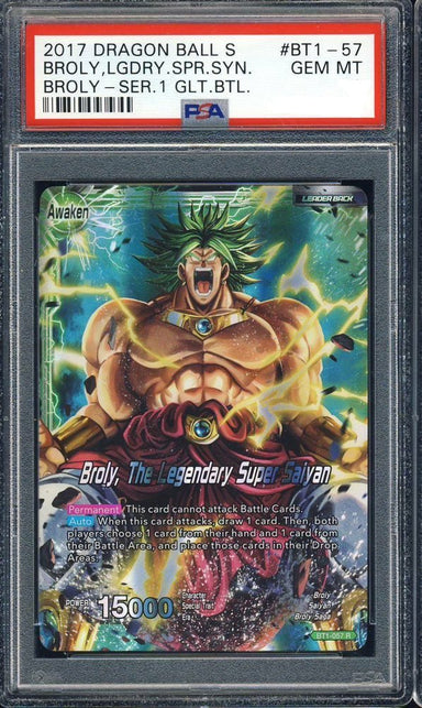 Broly, The Legendary Super Saiyan - PSA 9 - Card Masters