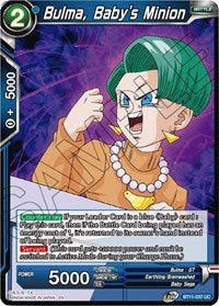 Bulma, Baby's Minion - BT11-037 - 1st Edition - Card Masters