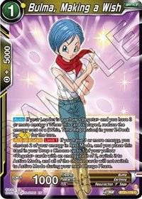 Bulma, Making a Wish BT21-118 - Card Masters