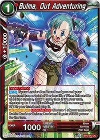 Bulma, Out Adventuring - BT10-012 - 2nd Edition - Card Masters