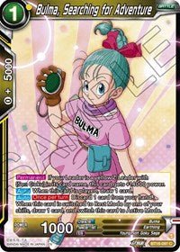 Bulma, Searching for Adventure - BT18-097 - Card Masters
