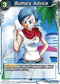 Bulma's Advice - BT8-042 - Card Masters