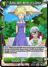 Bulma's Mom, Mother of a Genius - DB1-046 - Card Masters