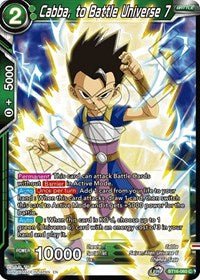 Cabba, to Battle Universe 7 - BT16-060 - Card Masters