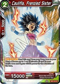 Caulifla, Frenzied Sister - DB1-010 R - Card Masters