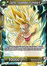 Caulifla, Troublemaker of Universe 6 - XD1-07 - Card Masters