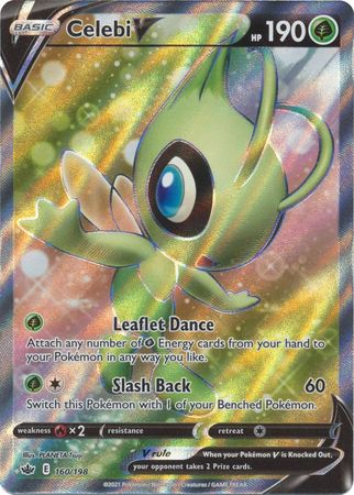 Celebi V - 160/198 - Full Art Ultra Rare - Card Masters