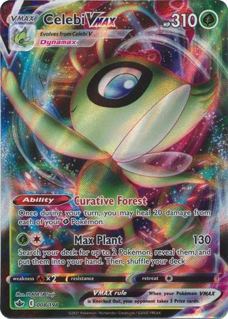 Celebi VMAX - 8/198 - Ultra Rare - Card Masters