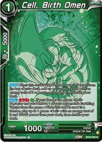 Cell, Birth Omen BT21-094 - Card Masters