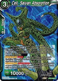 Cell, Saiyan Absorption BT21-090 - Card Masters