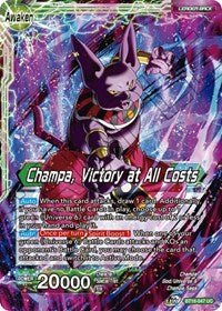 Champa // Champa, Victory at All Costs - BT16-047 - Card Masters