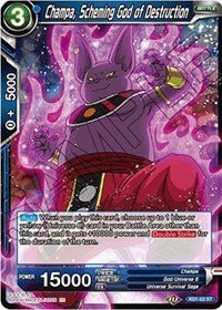 Champa, Scheming God of Destruction - XD1-03 ST - Card Masters