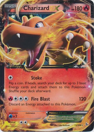 Charizard EX - 11/106 - Ultra Rare - Card Masters