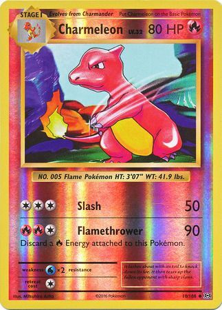 charmeleon rare card Charmeleon - 10/108