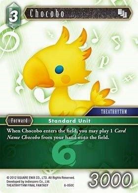 Chocobo 6- - Card Masters