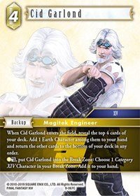 Cid Garlond - Card Masters