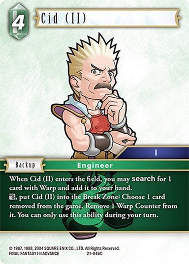 Cid (II) 21-046 - Card Masters