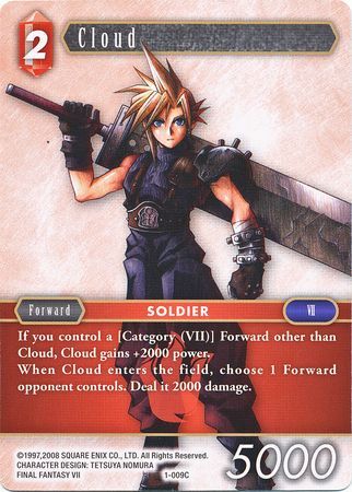 Cloud - 1-009C - Card Masters